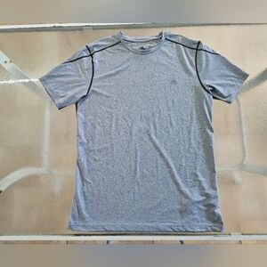 Adidas Climalite Man's Gray Training Tee | Gym Essential | Activewear | 2XL